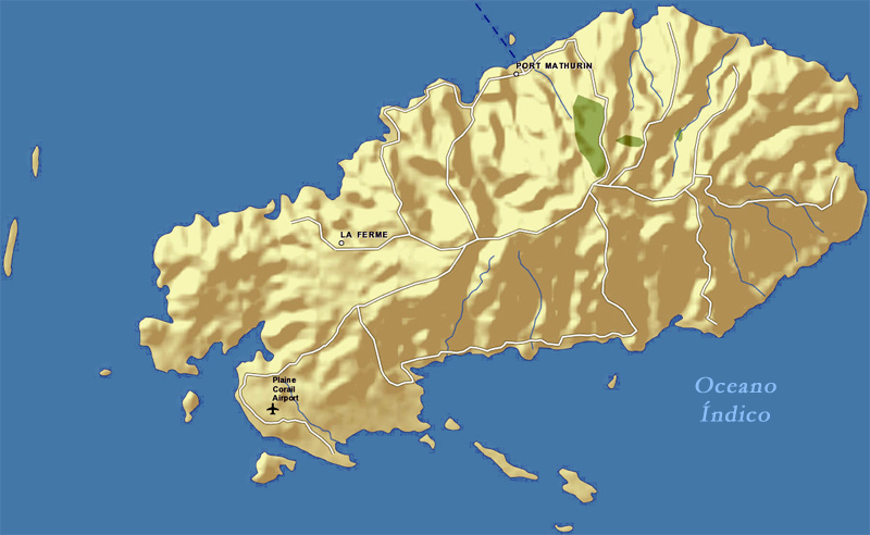 Mapa Rodrigues