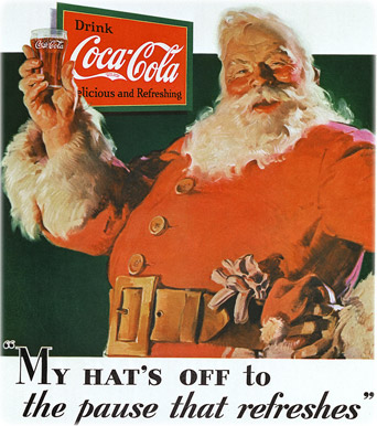 Papai Noel Coca cola