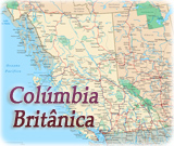 Mapa Colúmbia Britânica