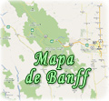 Mapa Banff