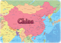 China mapa