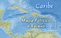 Mapa Caribe