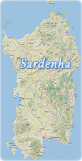 Sardenha mapa