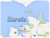 Mapa Darwin